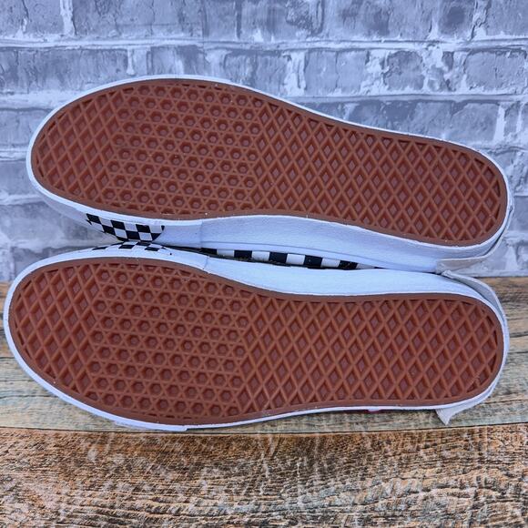 VANS Sk8-Hi CAP LX Reissue True White Black Checkerboard VN0A3WM127I Mens Sz 12 - Picture 9 of 9